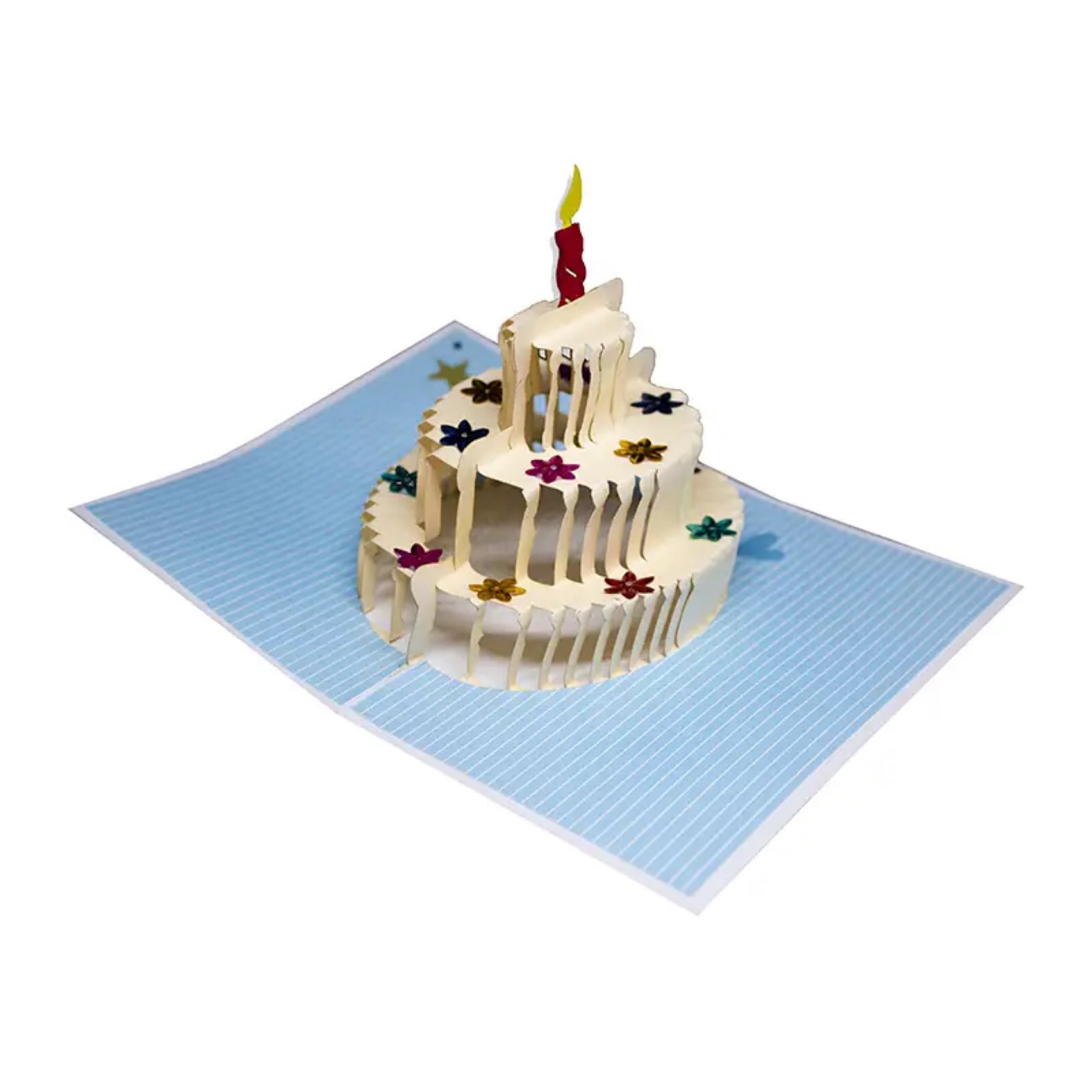 Italian Happy Birthday Cake Pop-Up Card | The Alley
